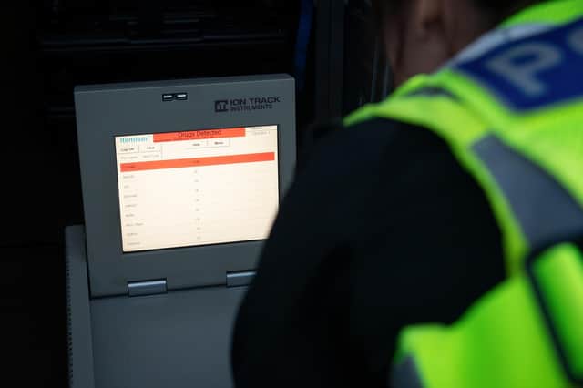 Operation California has been launched in Louth, with officers using a ‘optimiser' tool to detect any residue of drugs on people.