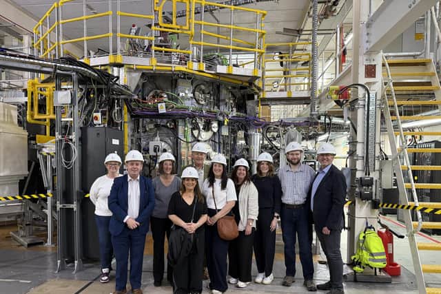 Councillors and staff from Bassetlaw District Council visited the Culham Campus of the UK Atomic Energy Authority (UKAEA)