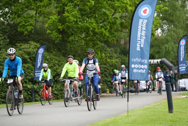 The RAFBF Dambusters Ride 2023.