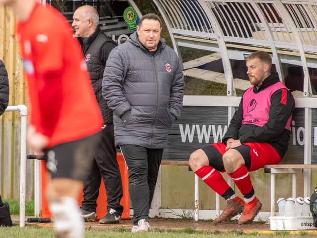 Skegness Town manager Chris Rawlinson feels the play-offs aren't far away now.