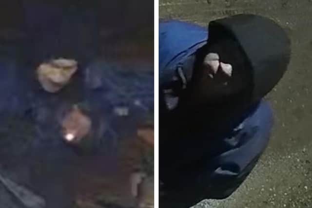 Images released by Lincolnshire Police in support of its appeal for information.