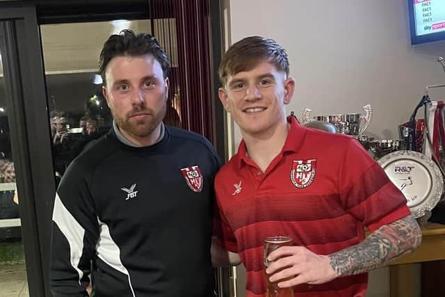 Horncastle joint manager Will Rawdon.