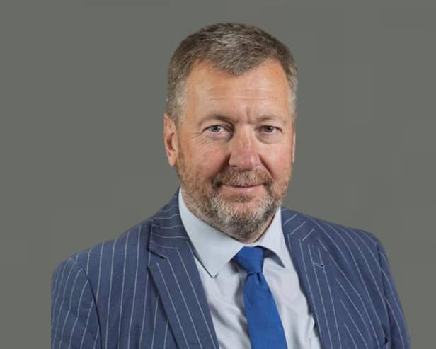 Coun Sean Matthews (Reform), leader of Lincolnshire County Council. Photo: LCC