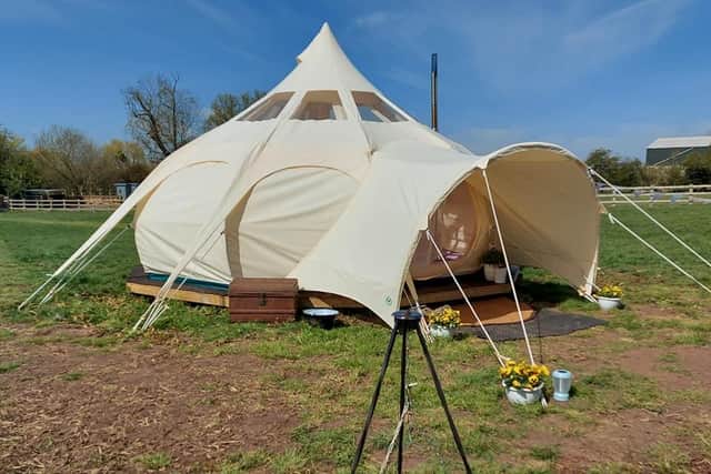 New glamping site at Sunrise Eco Glamping