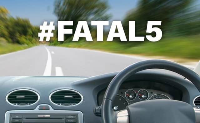 Lincolnshire Police have launched Operation Fatal Five to help keep roads safer