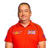 Flt Lt Michael Evans.