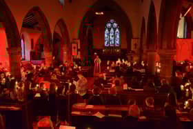 Christingle at St. Thomas' Church, Market Rasen