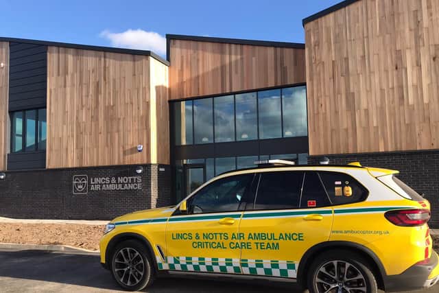 Lincs and Notts Air Ambulance new headquarters