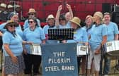 The Pilgrim steel band at Swaton Vintage Day. Photo supplied