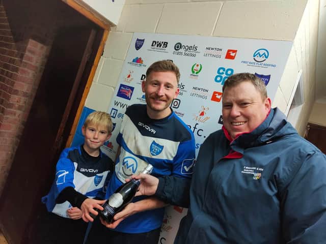 Luke Wilson was man-of-the-match after another consistent performance.