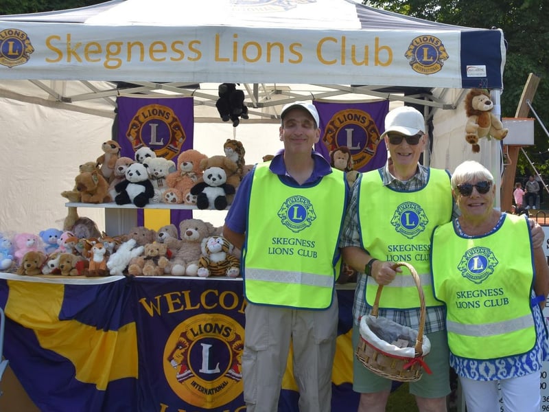 Skegness Lions' Club raising funds for their charities.