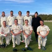 Champions - Gainsborough Cricket Club first teamers from last summer.