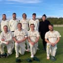 Champions - Gainsborough Cricket Club first teamers from last summer.