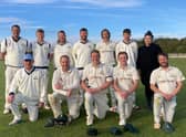 Champions - Gainsborough Cricket Club first teamers from last summer.
