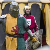 Medieval entertainment during Heritage Open Days. Photo: National Trust Images/Chris Lacey