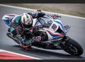 Peter Hickman - BMW outing at Most. Photo by BMW Motorrad.