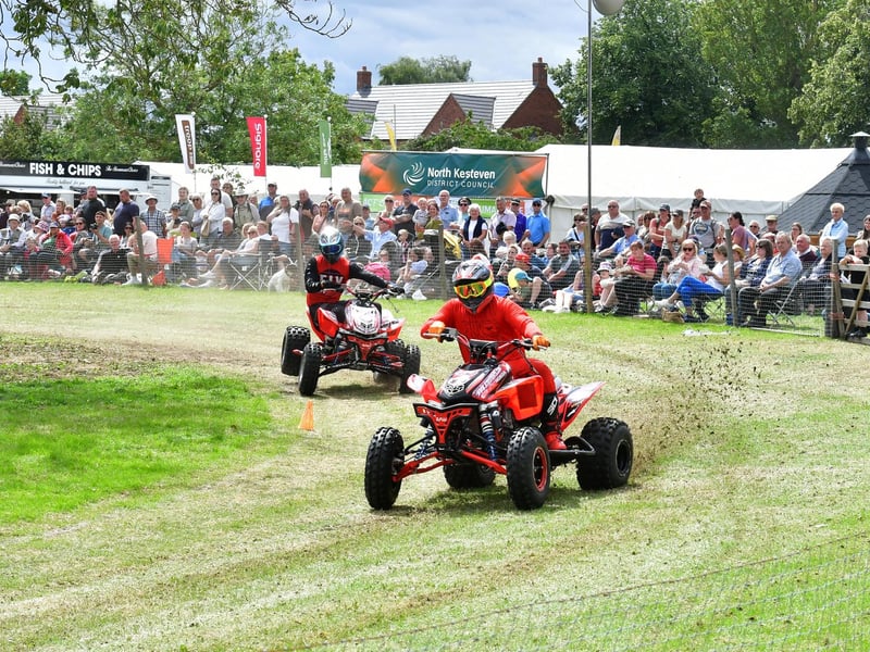 Paul Hannan Quad Bike Stunt Show