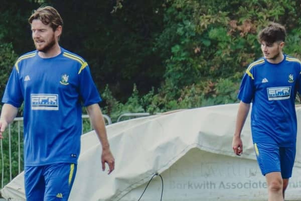 Finlay Drakes and Jack Robinson, who both made valuable contributions to Saturday’s victory.