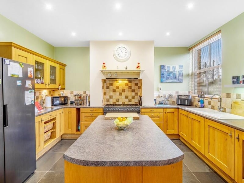 The kitchen.