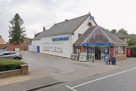 Scene of the crime. The Lincolnshire Coop store in Gosberton High Street was targeted by ram raiders. (Photo: Google Streetview)