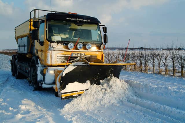 The unsung highways heroes use a huge fleet of 47 gritters to treat loads of routes across the 5,500 miles Lincolnshire roads network