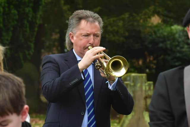 Bugler John Barker.