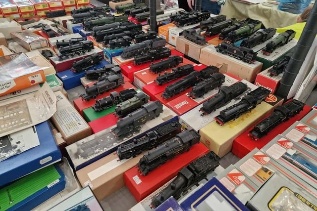 There will be trade stands and demonstrators at the model railway show too. Photo: Christopher Johnson