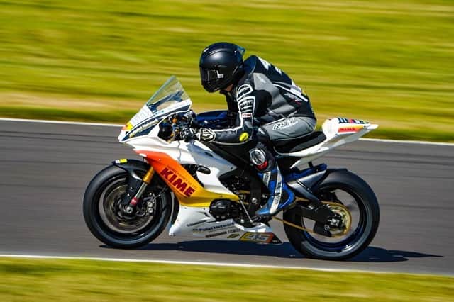 Tom Fisher in action at Brands Hatch. Photo: Camilla Temple-Court.