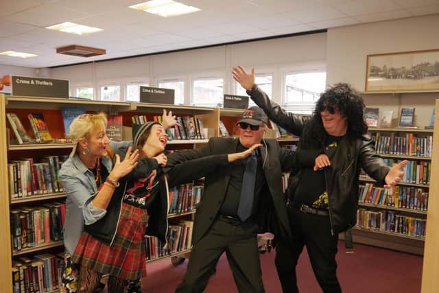 Rinkly Rockers hit the library. Image: Alex Wilson-Razzell