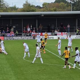 Boston v Hornchurch action.