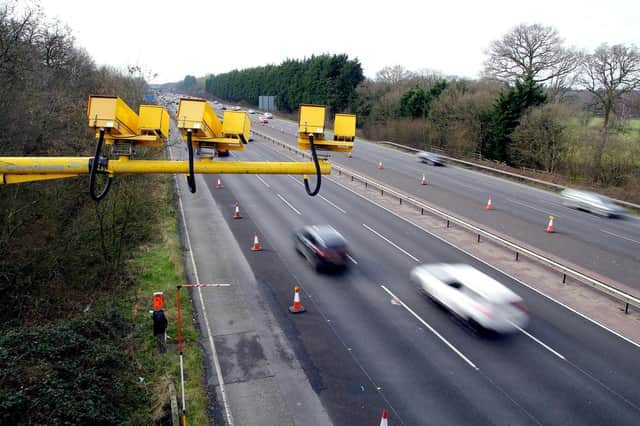 Average cameras are already used in roadworks on motorways