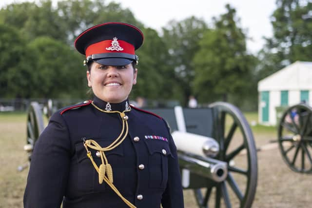 Warrent Officer Class 2 WO2 Emma Colton. Photo: Sgt Donald C Todd (RLC)