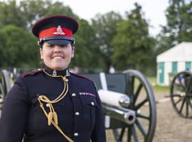 Warrent Officer Class 2 WO2 Emma Colton. Photo: Sgt Donald C Todd (RLC)