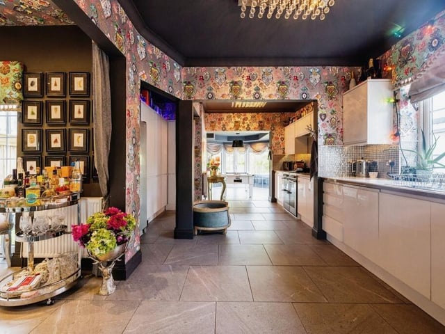 The kitchen.