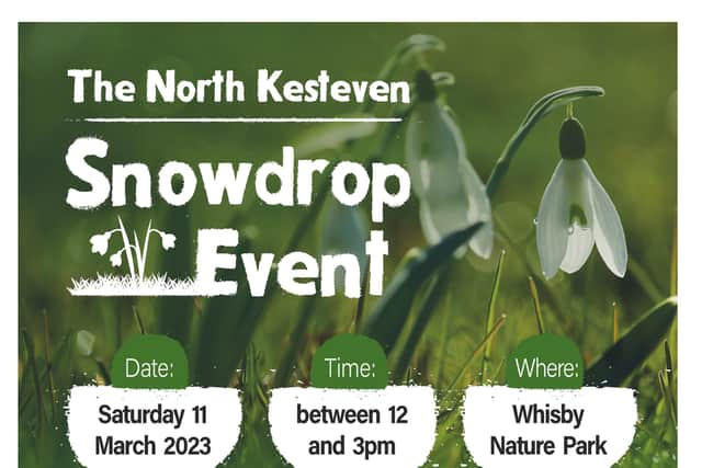 Join in the snowdrop event at Whisby Nature Park.