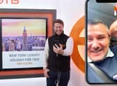 BOTB presenter Christian Williams video called Darren Godson to tell him the news