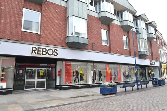 Rebos store in Strait Bargate.