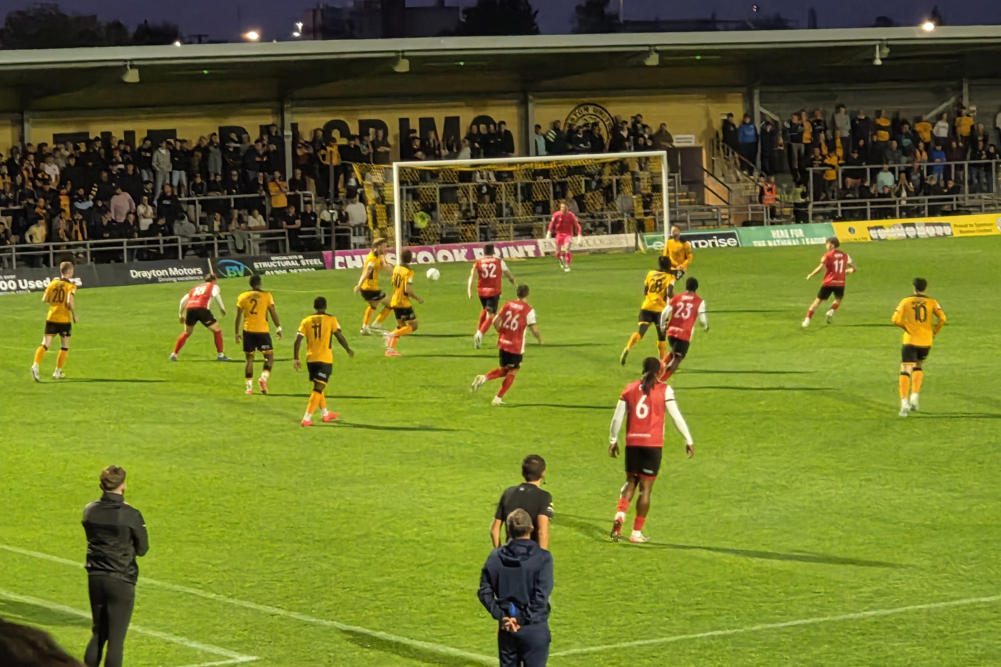 More home frustration for Boston United as Woking hit back for a point