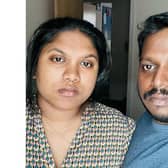 Vyshnavi and Jitthu lost everything in the fire at their apartment block in Boston.
