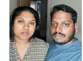 Vyshnavi and Jitthu lost everything in the fire at their apartment block in Boston.