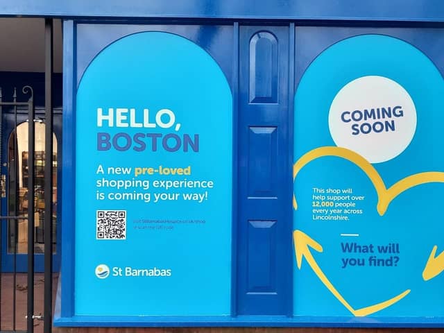 The new St Barnabas shop in Boston.