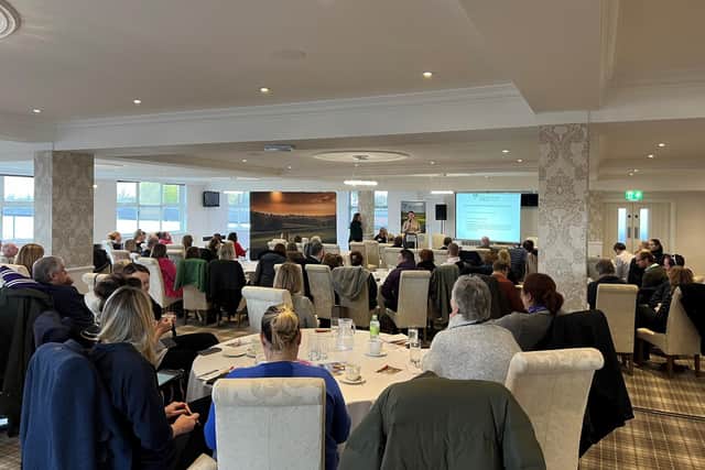 More than 80 people attended the Love Lincolnshire Wolds Conference at Market Rasen Racecourse