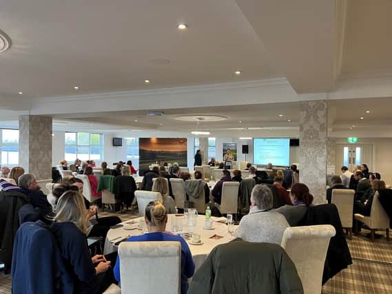 More than 80 people attended the Love Lincolnshire Wolds Conference at Market Rasen Racecourse