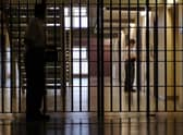 Prison Guards make last minute checks to the Woman's wing.