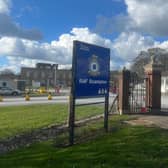 The entrance to RAF Scampton. (Photo by: James Turner/Local Democracy Reporting Service)