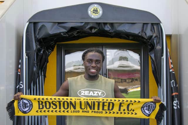 Terrell Agyemang is Boston's latest new signing.