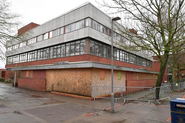 A photo of the former Job Centre building in Boston, taken earlier this year.