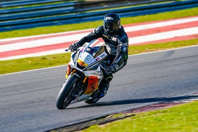 Tom Fisher in action.