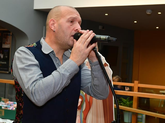 Local singer Aday was sponsored by the New Park Club.