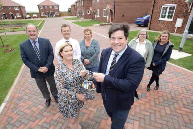 Ed Chambers, Co-Chair of Lindum Group, and Christine Steele, Longhurst Group Head of Development